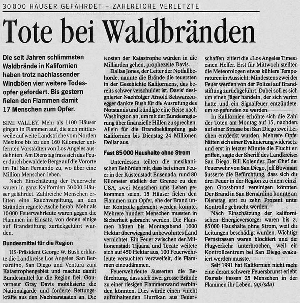 Original Newspaper Article