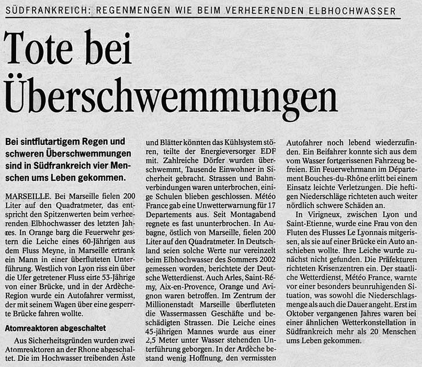 Original Newspaper Article