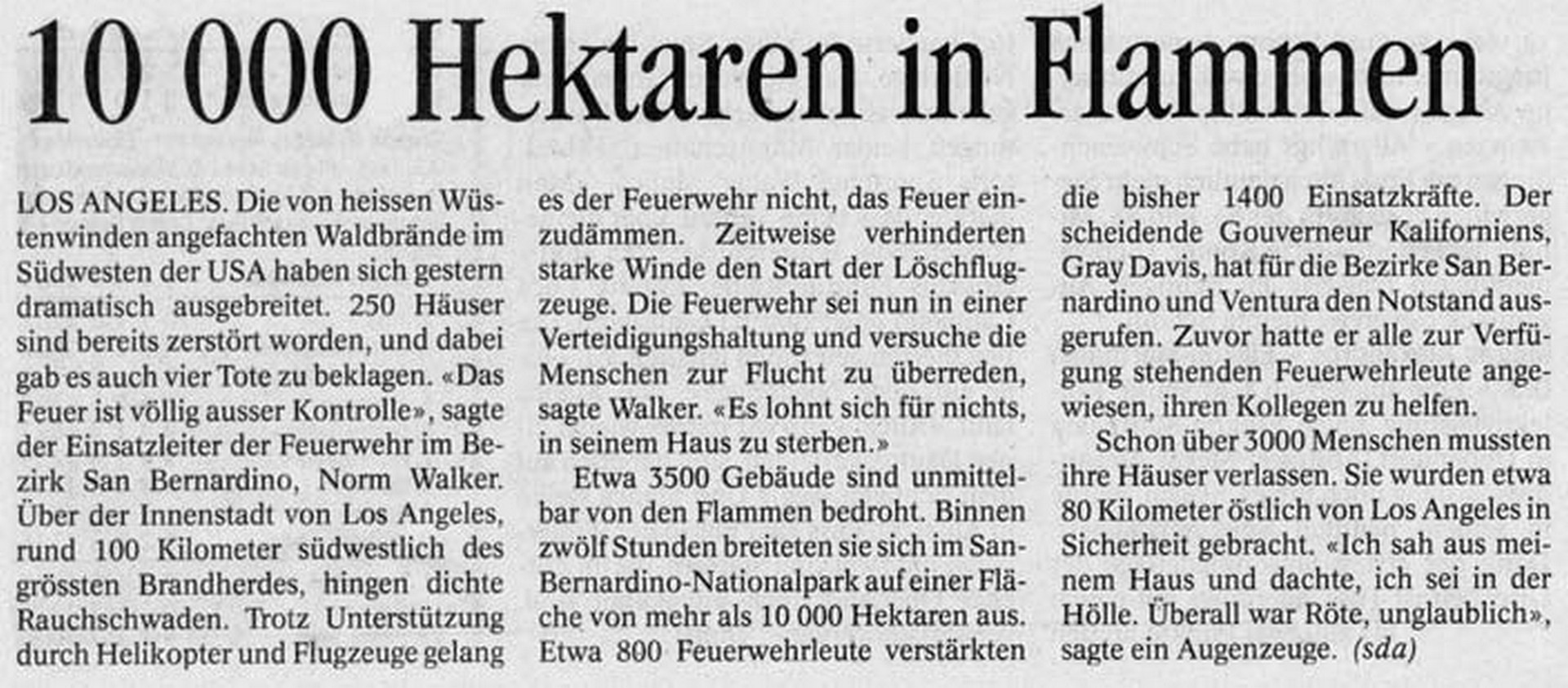 Original Newspaper Article